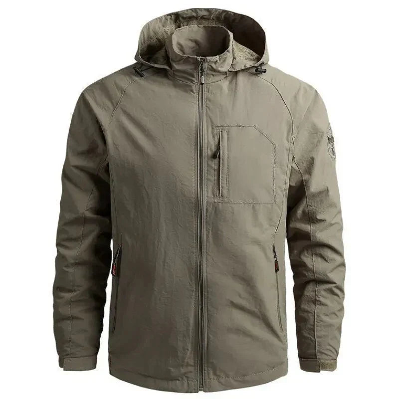 Veste d'été pour homme, imperméable et respirante, style cargo