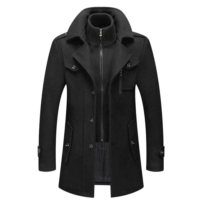 manteau deux pièces pour hommes automne et hiver