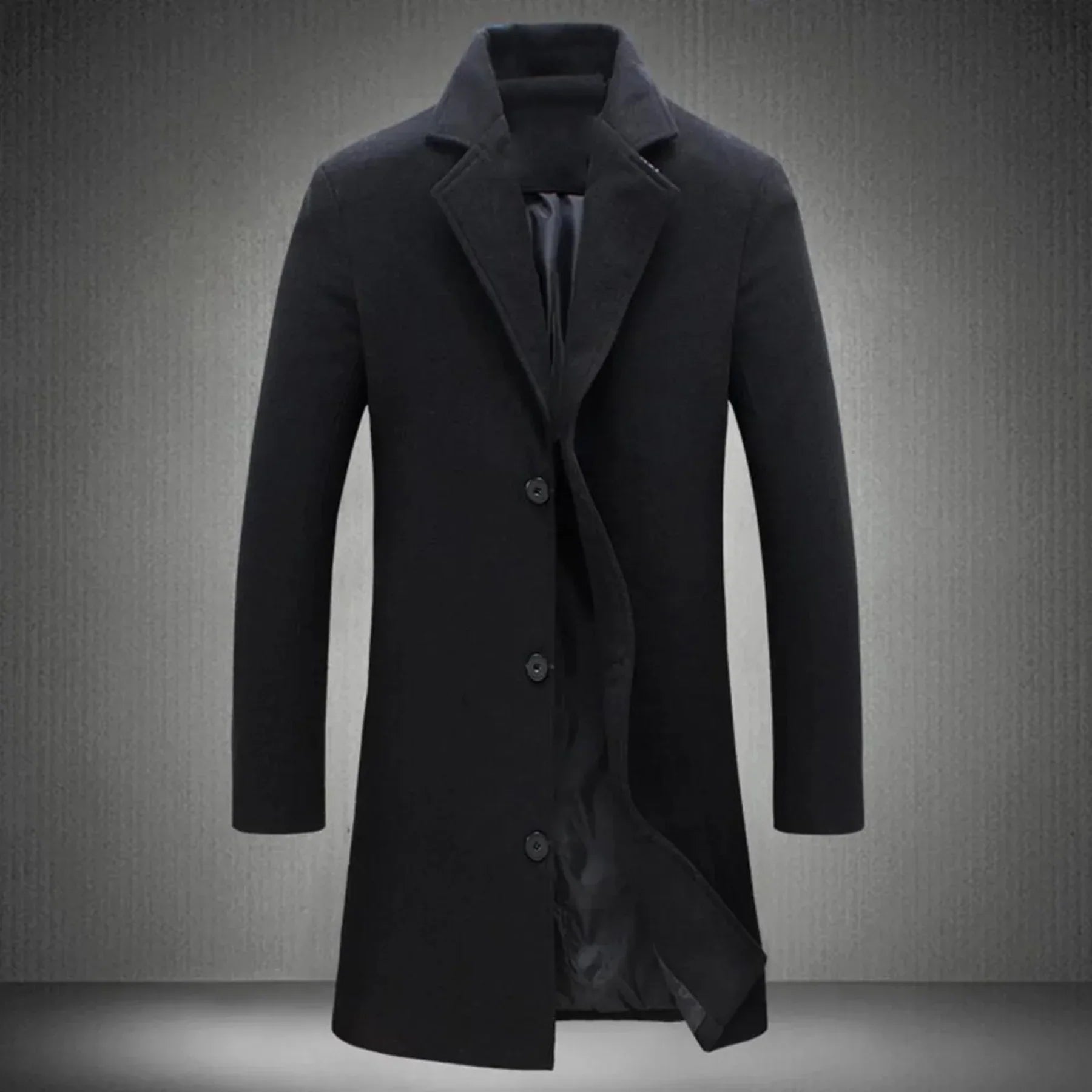 Manteau en laine pour hommes, automne et hiver