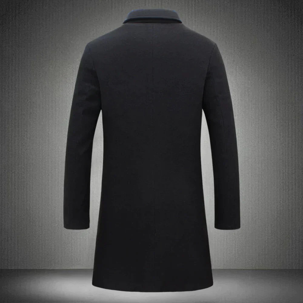 Manteau en laine pour hommes, automne et hiver