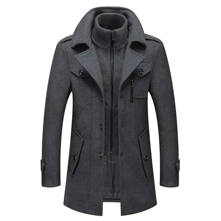 manteau deux pièces pour hommes automne et hiver