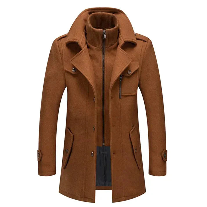 manteau deux pièces pour hommes automne et hiver