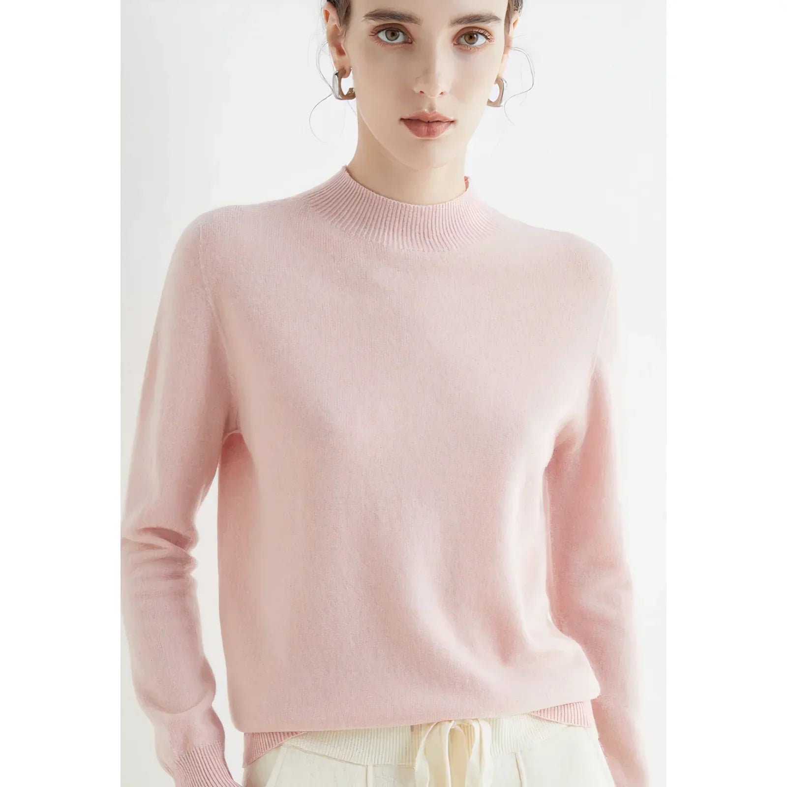 Pull en maille de cachemire pour femmes