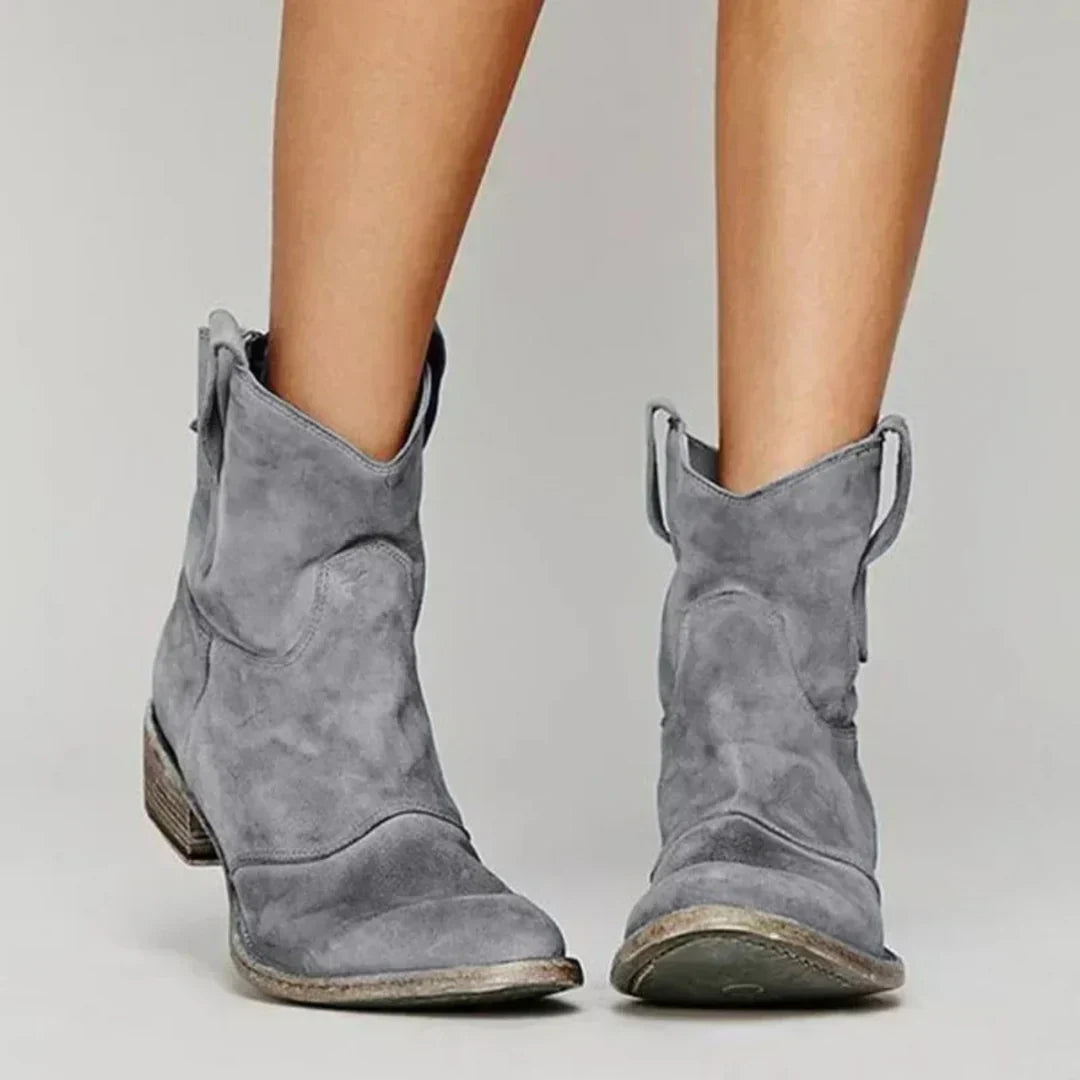 Bottes de cow-boy en cuir pour dames