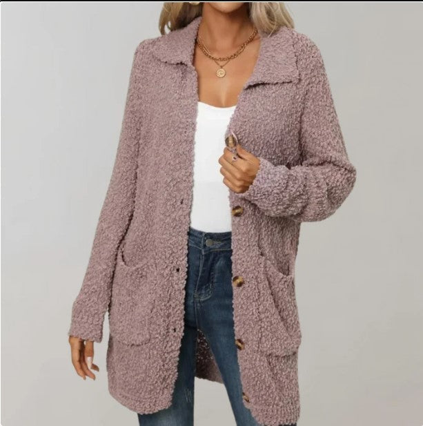 Cardigan à la mode avec poches pour femmes