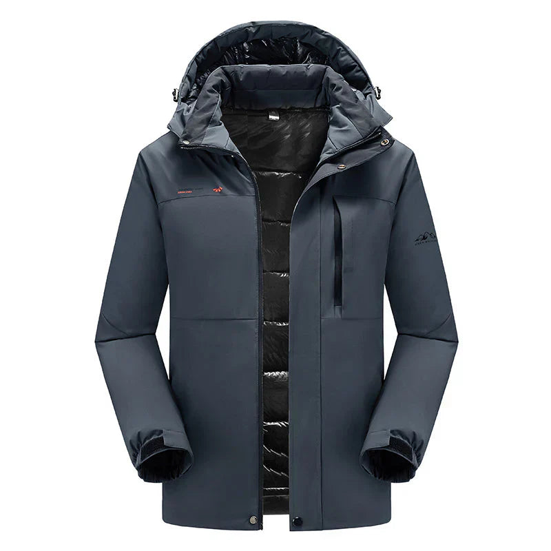 manteau d'hiver imperméable pour hommes