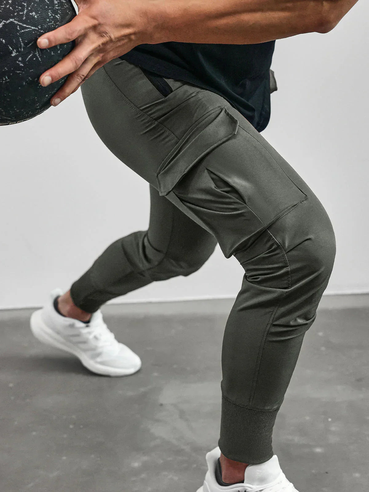 pantalon de survêtement cargo avec poches